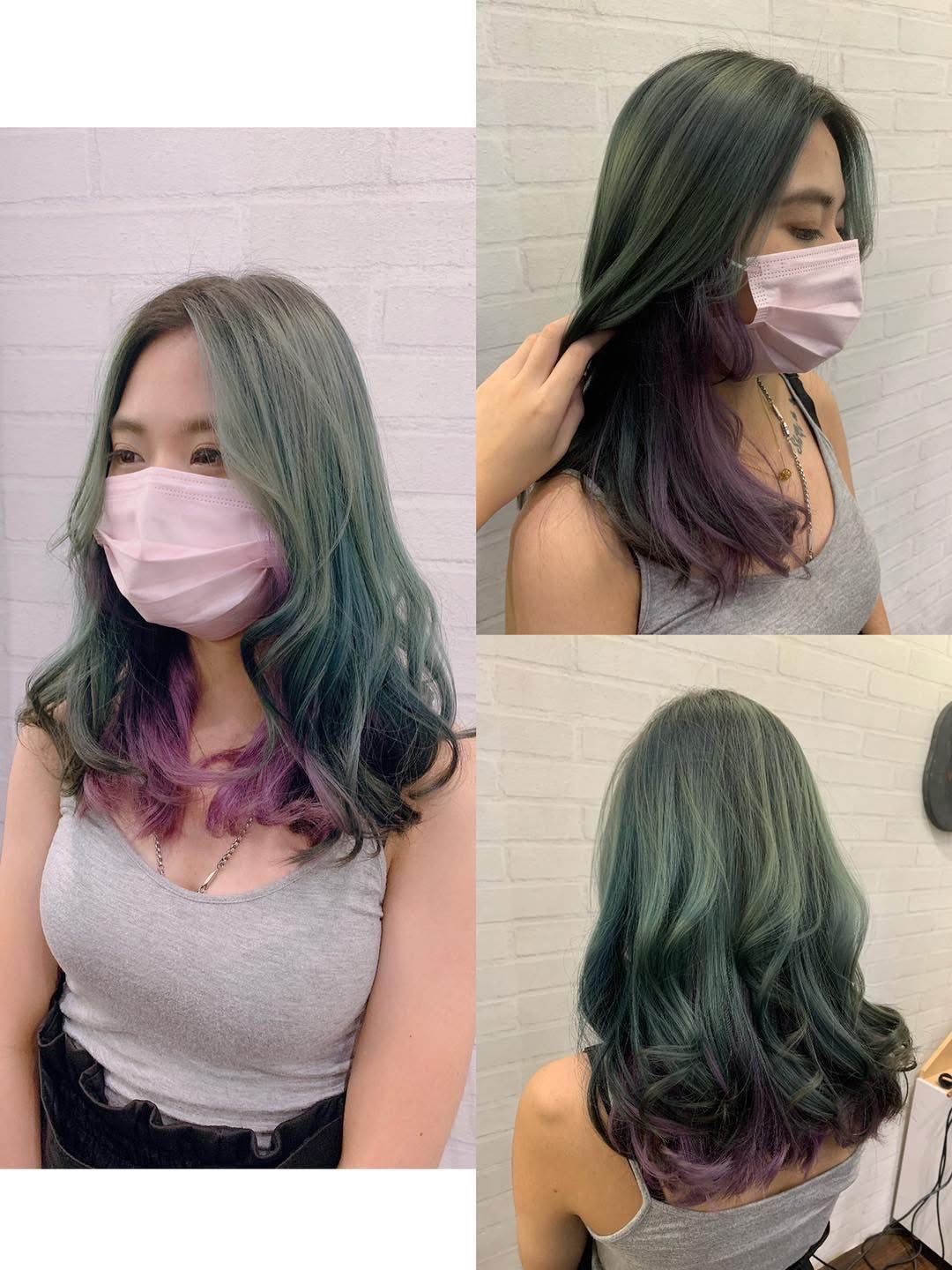 Completed hairstyle by VNY Hair Salon