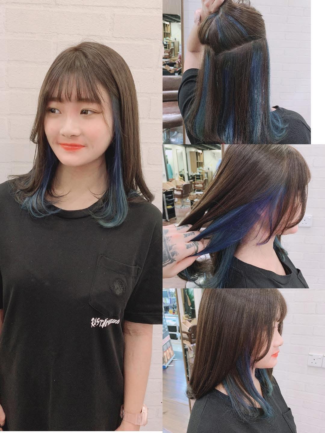 Completed hairstyle by VNY Hair Salon