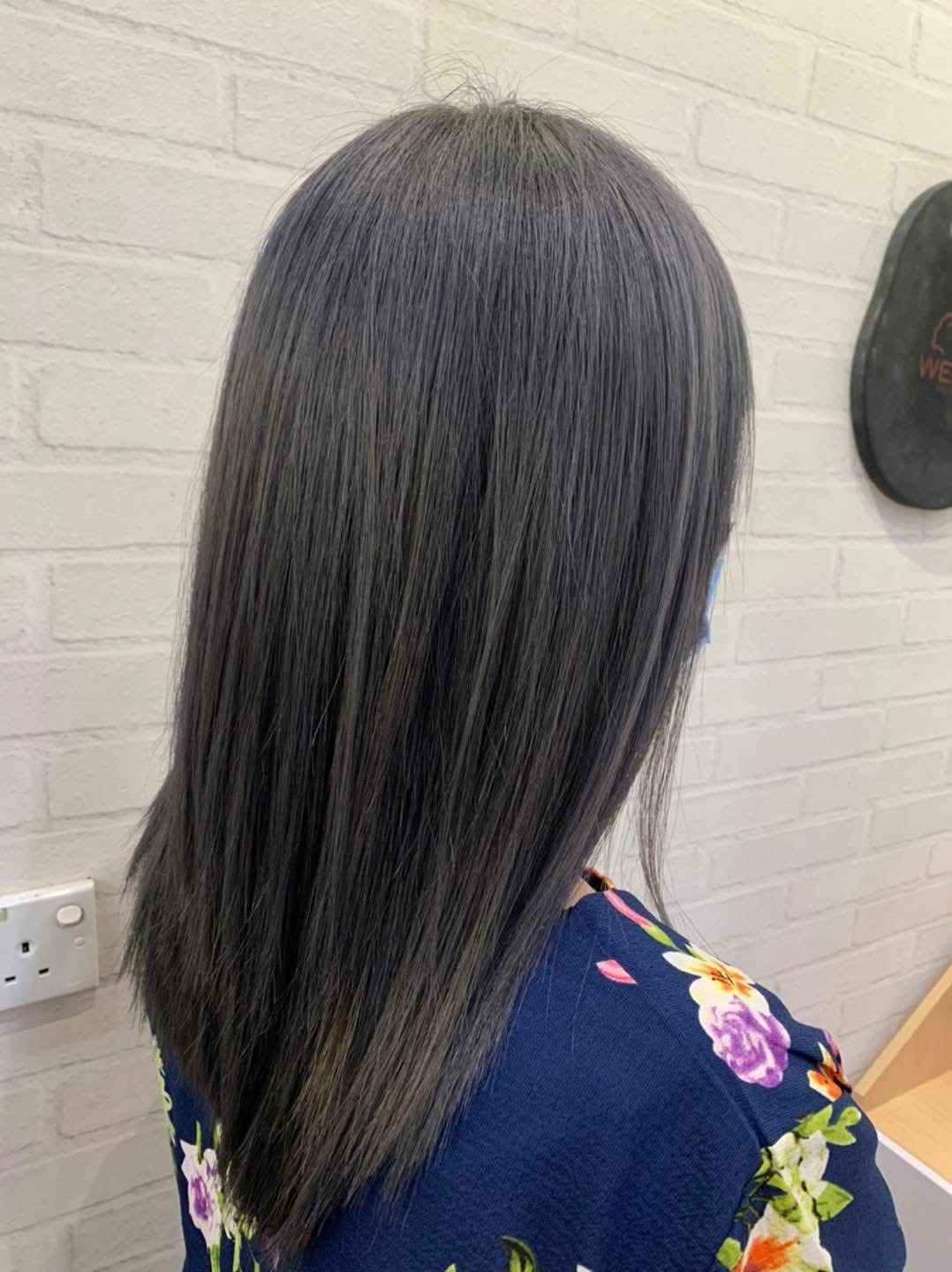 Completed hairstyle by VNY Hair Salon