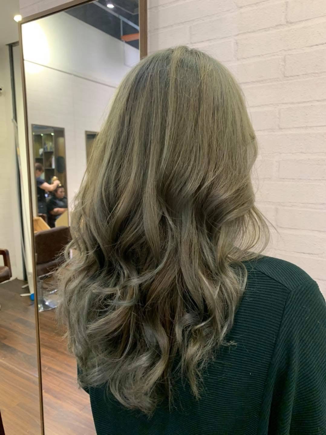 Completed hairstyle by VNY Hair Salon