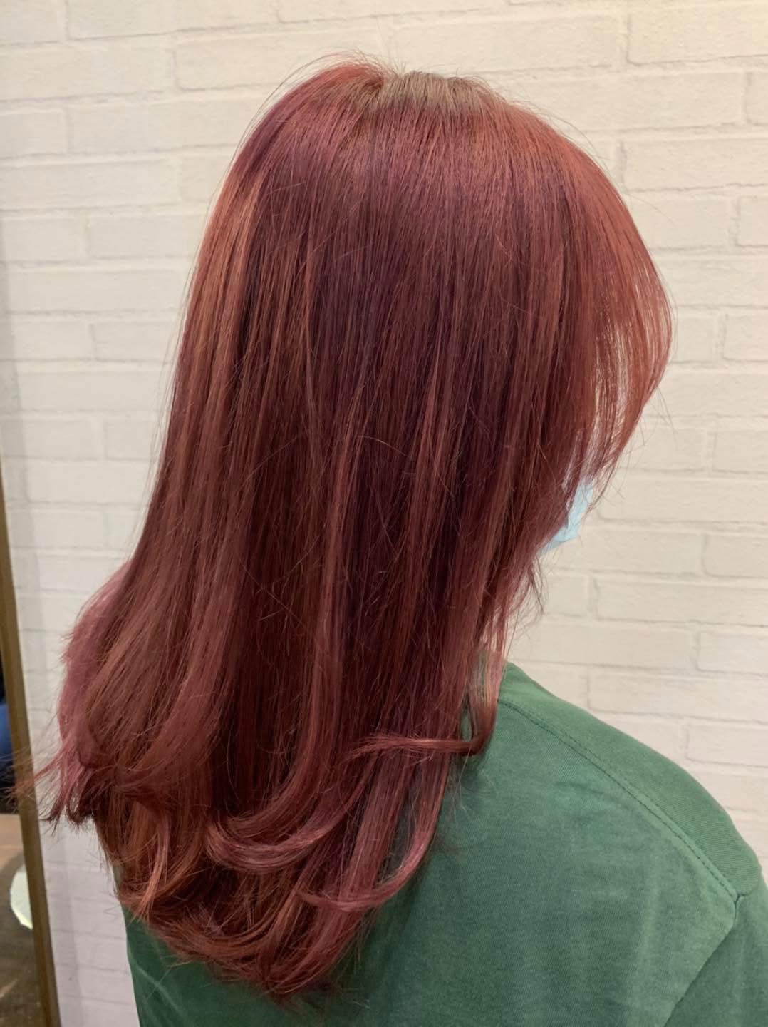 Completed hairstyle by VNY Hair Salon