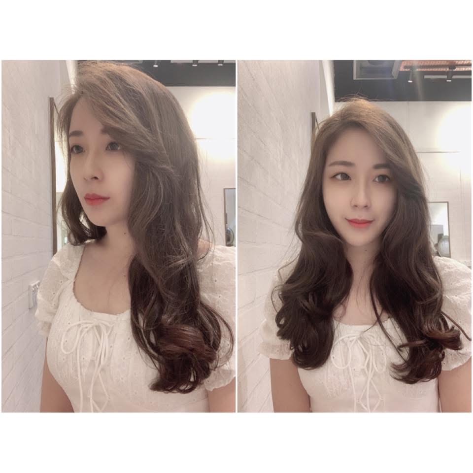 Completed hairstyle by VNY Hair Salon